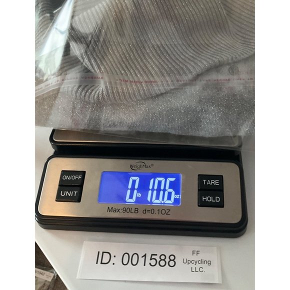 New w/tagsTalbots Sz.Medium Muted Silver Metallic Sweater Cowl Merino Wool - Picture 10 of 10